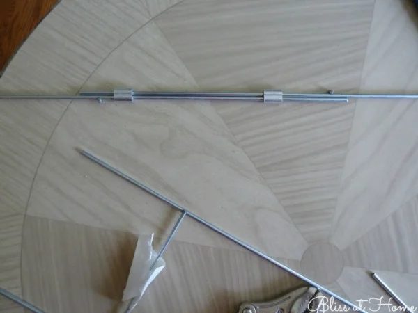 how to attach a drum shade as a ceiling light, Bliss At Home featured on Bekob