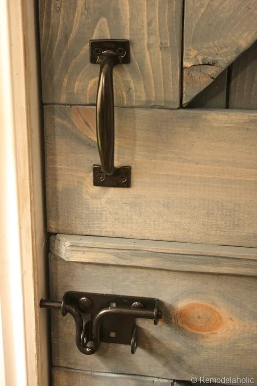Handmade Dutch Door Hardware Latch Handle