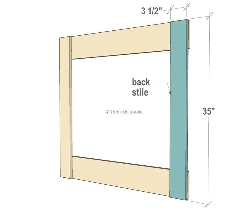 Handmade Dutch Door Building Plan Instructions Step 2 Cut Back Stiles For Frame Bekob