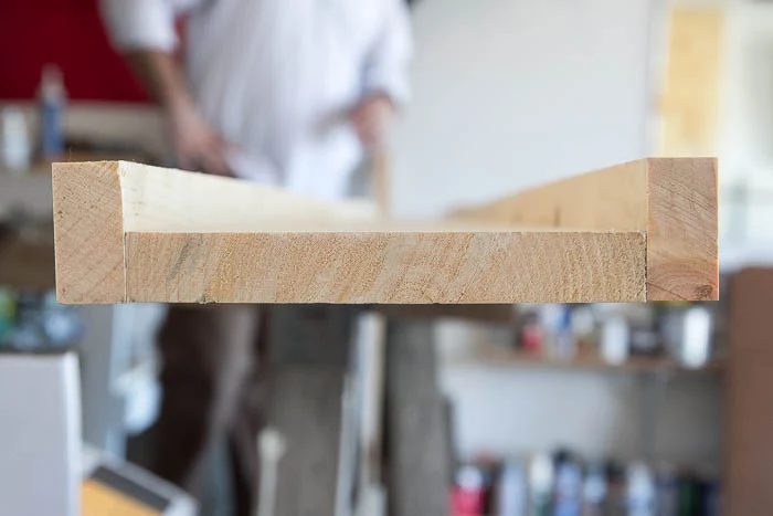 How to create the header for the Handmade straightforward Craftsman Trim featured on Bekob.com