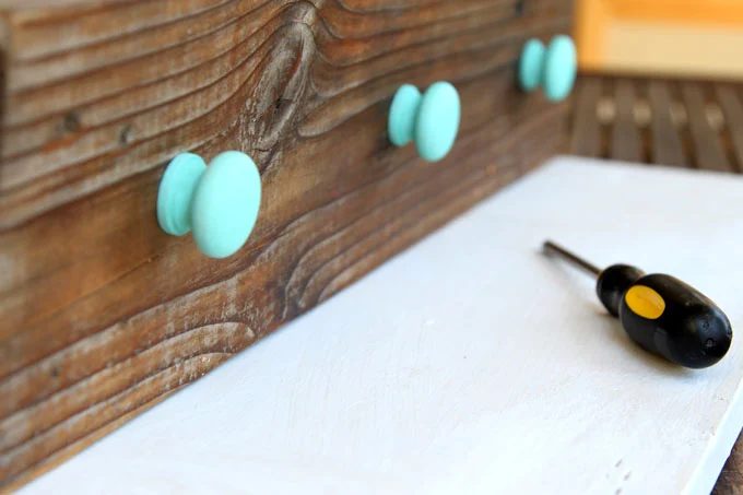 Handmade Wood Wall Hanging Shelf ApieceofRainbowblog (10)