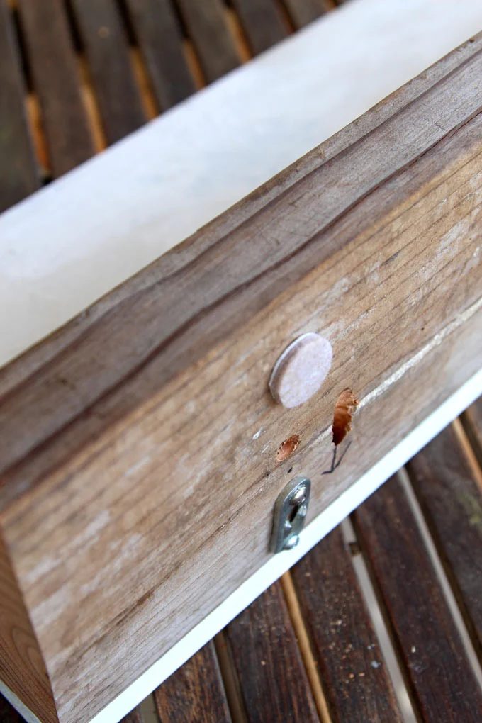 Handmade Wood Wall Hanging Shelf ApieceofRainbowblog (11)
