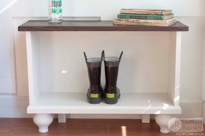 Handmade Entryway Bench walkthrough
