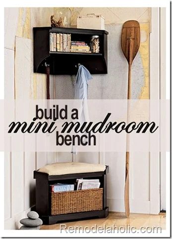 mudroom corner bench, Bekob