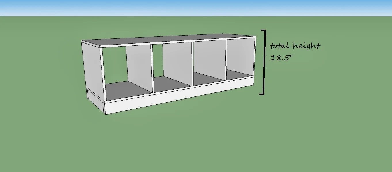 how to build an entryway mudroom bench with cubbies, Home Heart and Hands featured on Bekob