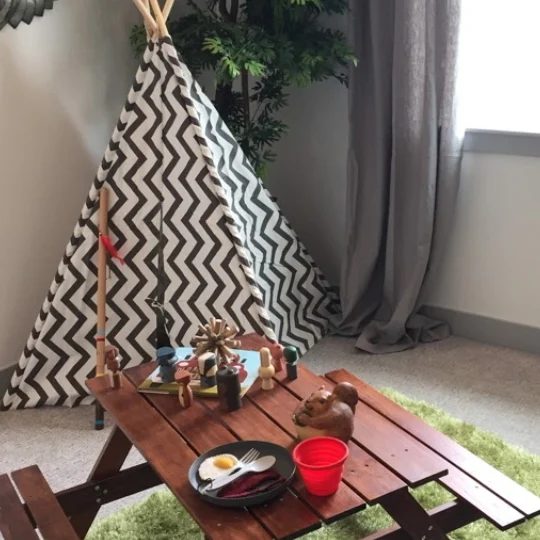 Outdoors Camping Theme Kids Bedroom