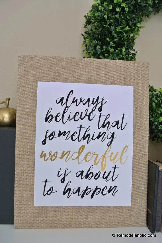 Printable Quote Always Believe That Something Wonderful Is About To Happen Bekob 1