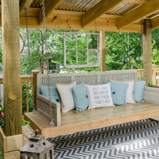 Porch Swing Shed