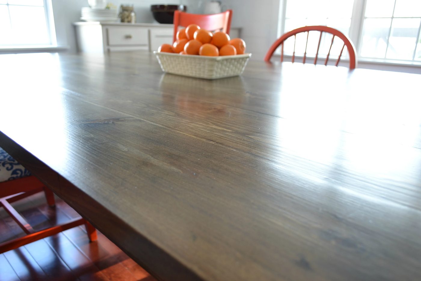 Handmade table with seating for 12 by I am a Homemaker featured on @Bekob
