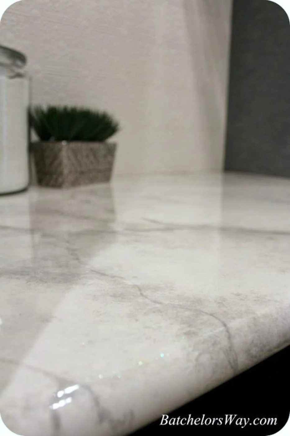 Faux Marble Countertop walkthrough Batchelors Way On Bekob 533x800