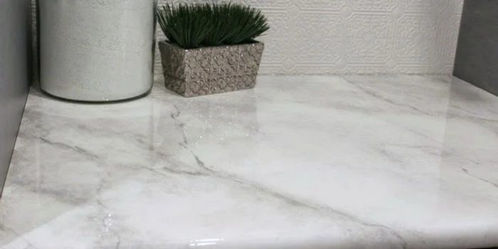 Handmade Faux Marble Countertop to Fit $30 modest-cost