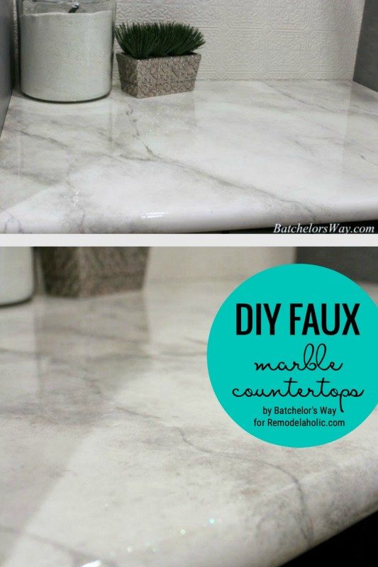 Handmade Faux Marble Counterops By Batchelors Way For Bekob.com 533x800