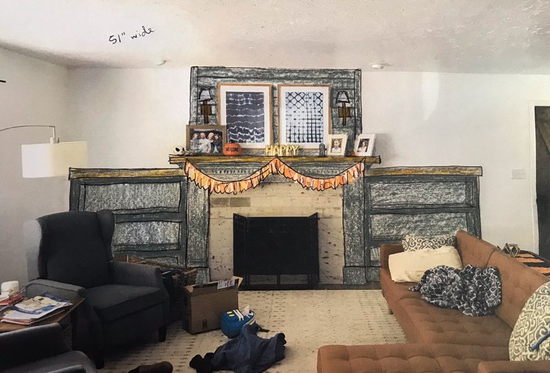 Handmade Fireplace Makeover Part One: Updating Mantel Moldings