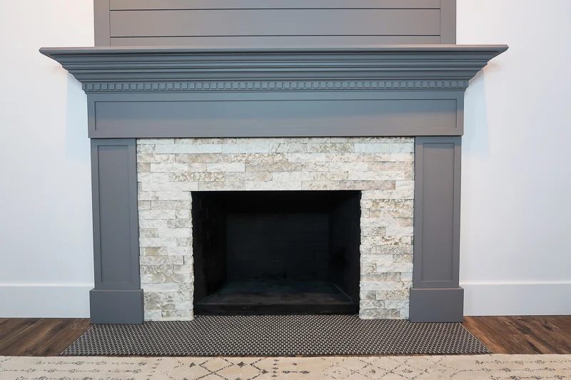 Handmade Fireplace Makeover AirStone 2