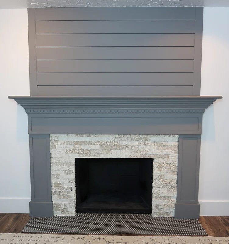 Handmade Fireplace Makeover AirStone 3