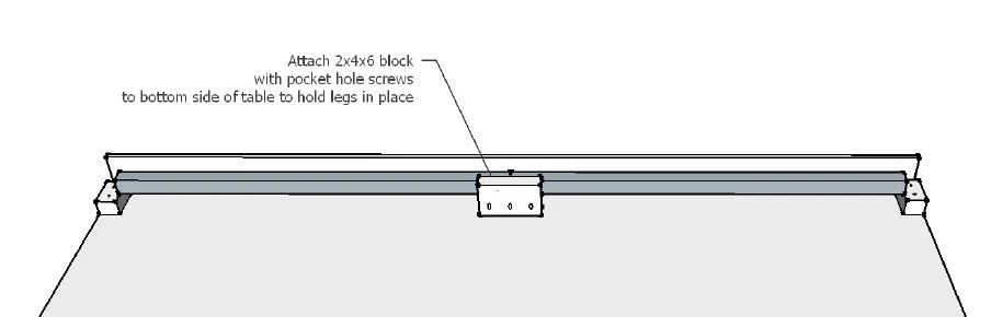 foldable work table step 8 Bekob