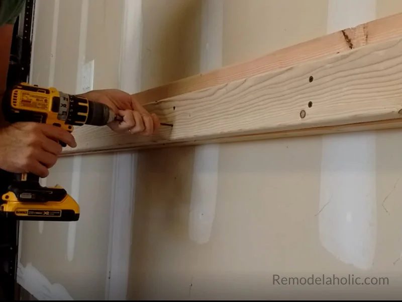 Wall Mounted Folding Table Handmade Step 3 Bekob