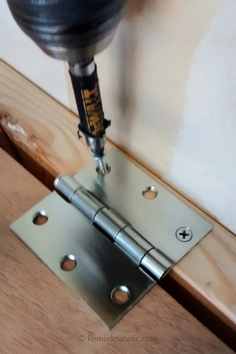 straightforward Handmade Folding Workbench Step 8b Bekob