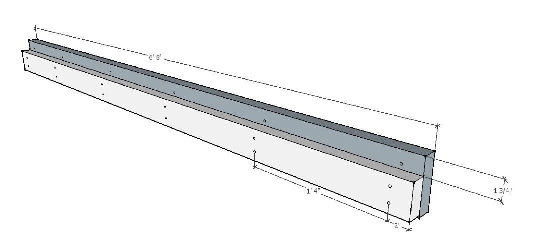 foldable work table step 2 Bekob