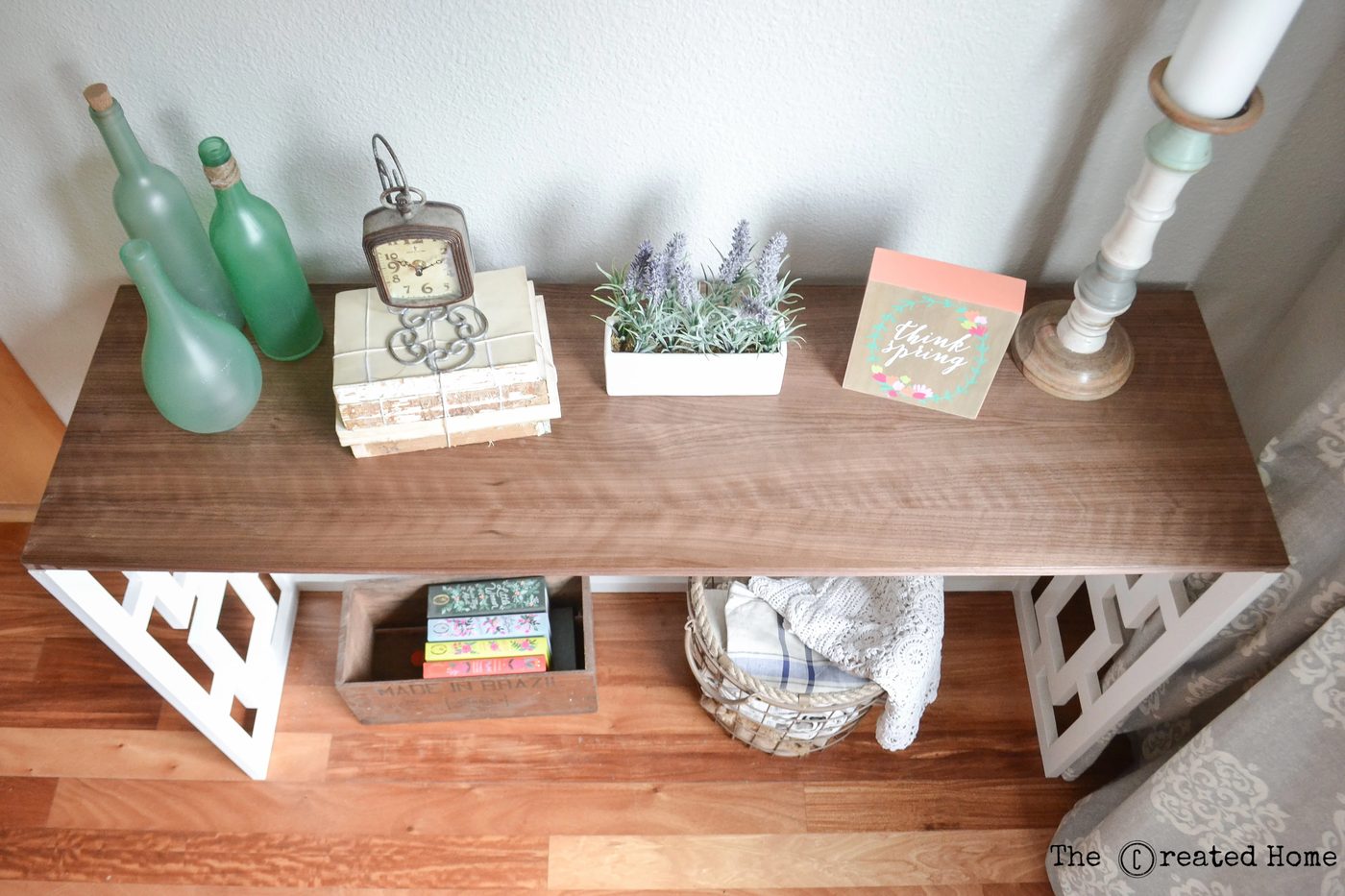 2 Fretwork Console Table walkthrough, By The Created Home Featured On @Bekob