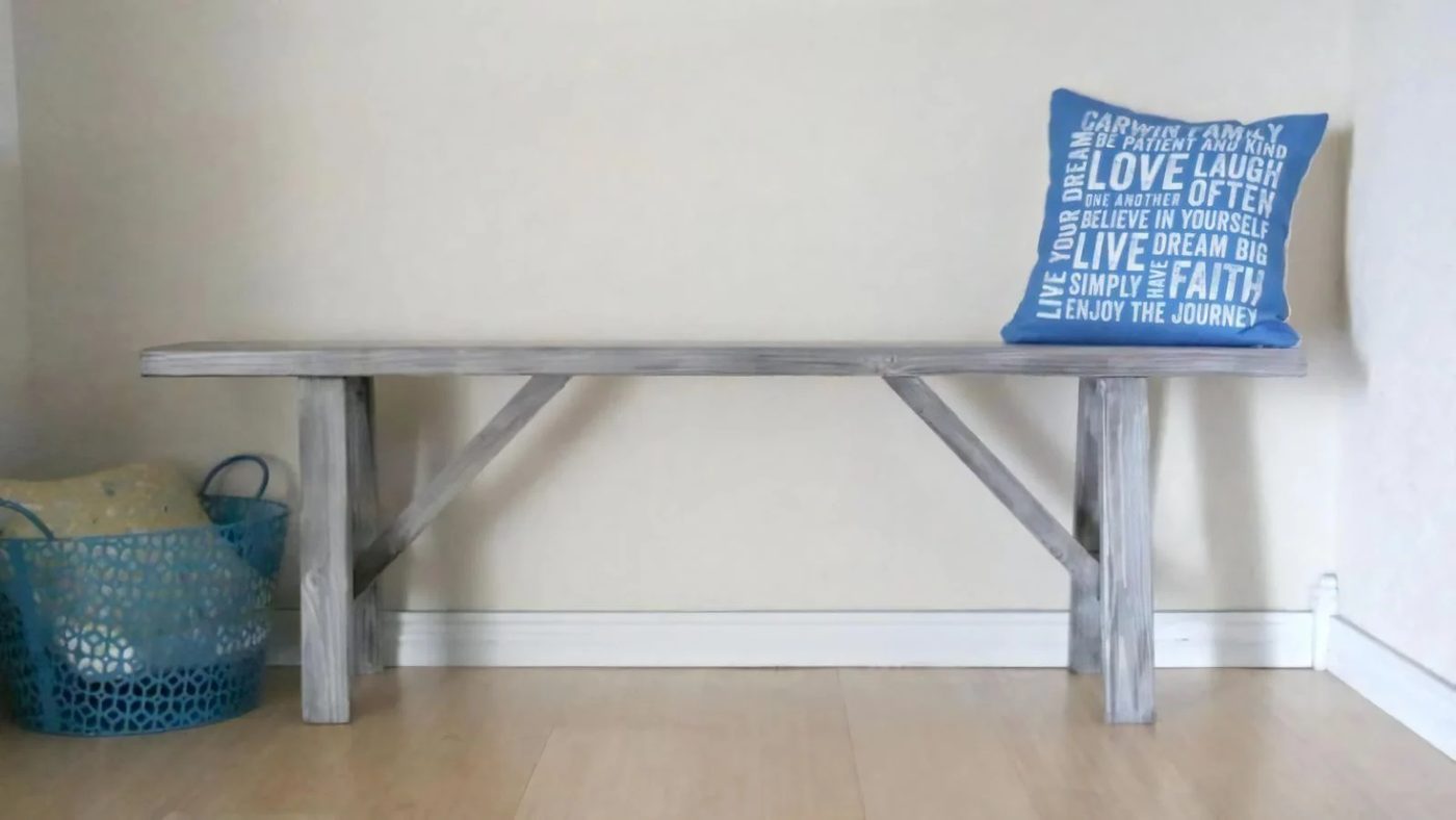 5a straightforward Handmade Bench MyLove2Create 082534