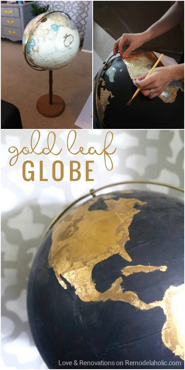 Handmade Gold Leaf Globe walkthrough @Bekob