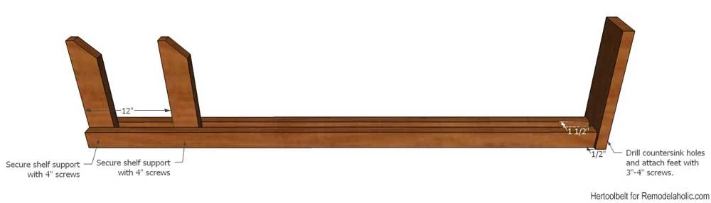 Building extra storage for your coats is straightforward with this free plan for a Handmade hall tree coat rack.