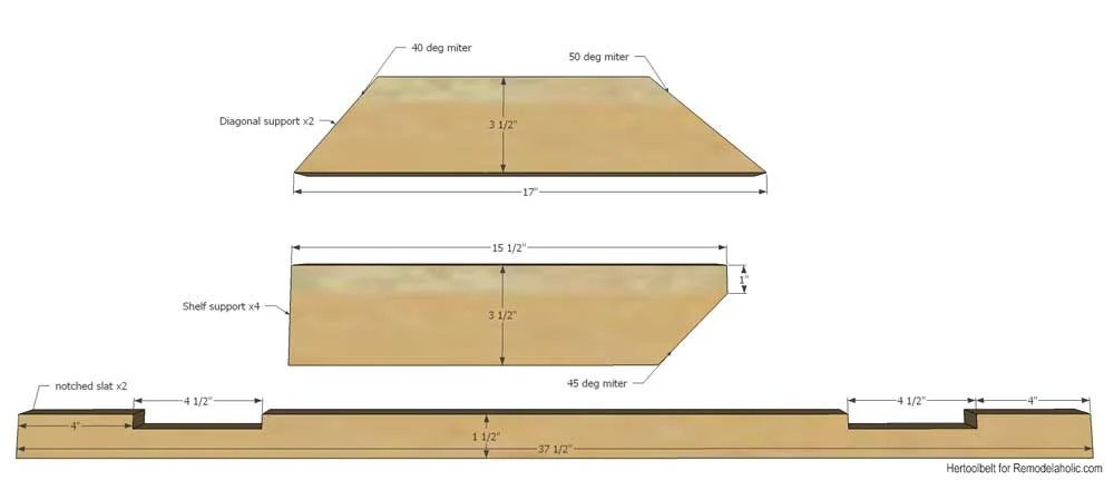 Building extra storage for your coats is straightforward with this free plan for a Handmade hall tree coat rack.