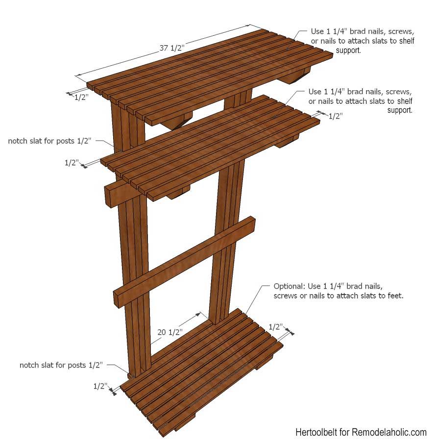 Building extra storage for your coats is straightforward with this free plan for a Handmade hall tree coat rack.