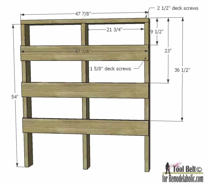 This house shaped garden arbor is so cute, well fitted for my yard. Free Handmade plans on @Bekob