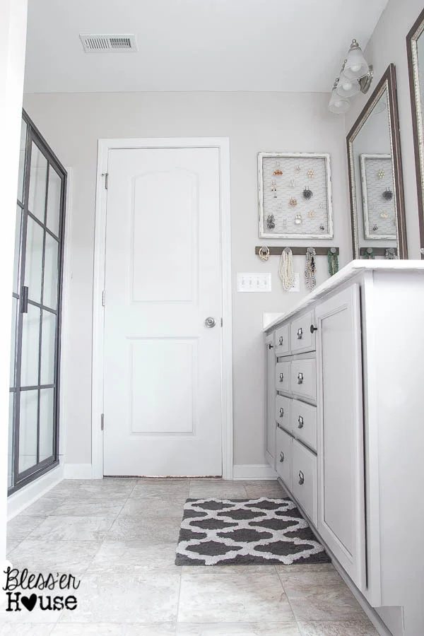 rustic industrial bathroom