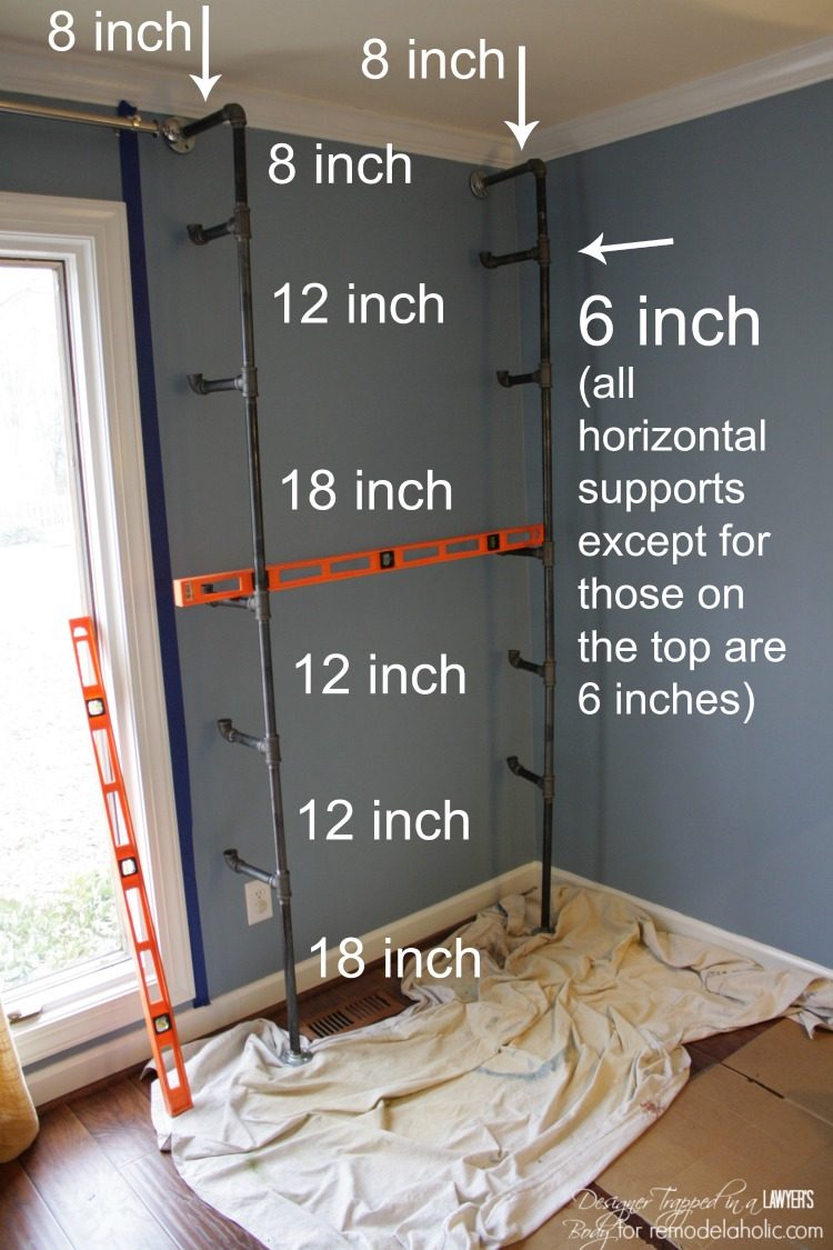 solid walkthrough for Handmade industrial shelves and desks by Designer Trapped in a Lawyer's Body for Bekob.com.