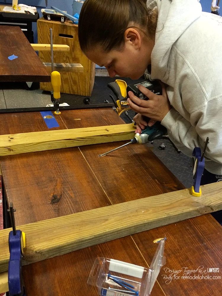 solid walkthrough for Handmade industrial shelves and desks by Designer Trapped in a Lawyer's Body for Bekob.com.