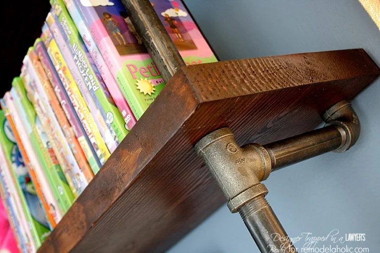 solid walkthrough for Handmade industrial shelves and desks by Designer Trapped in a Lawyer's Body for Bekob.com.