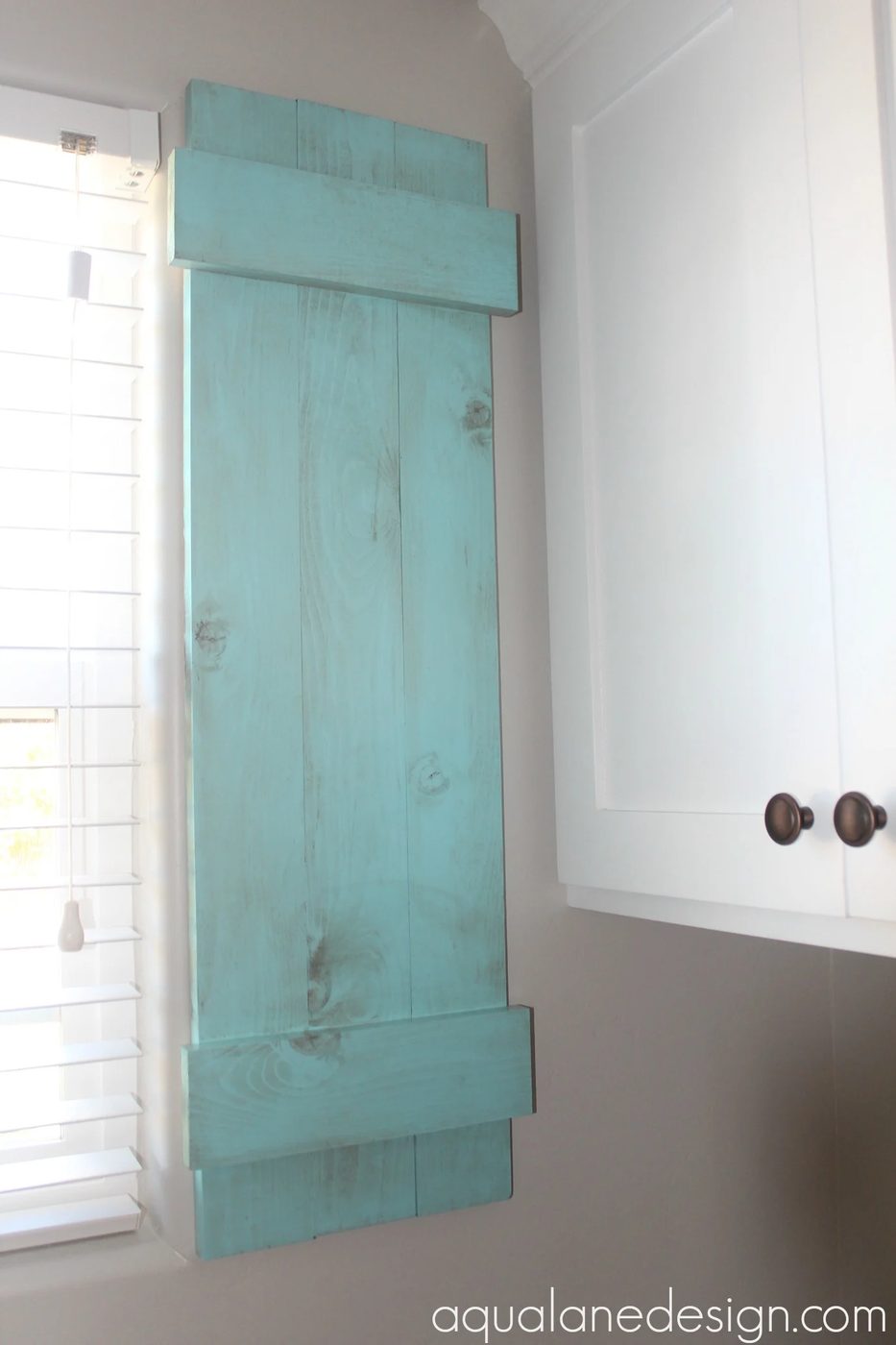 how to build indoor shutters, Aqua Lane Designs on Bekob