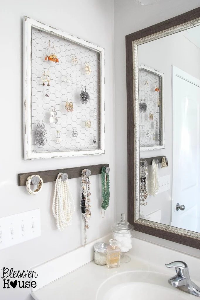 Handmade Jewelry Organizer options Bless'er House