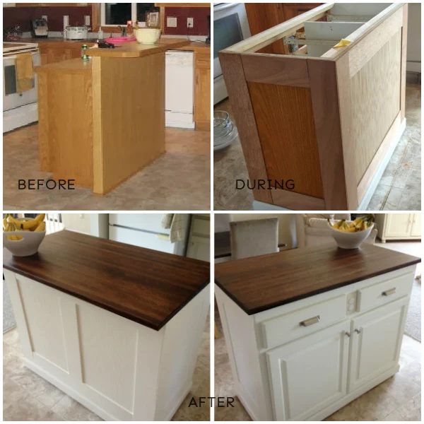 Affordable Board And Batten Kitchen Island Renovation To Remove Breakfast Bar Serene Swede On Bekob