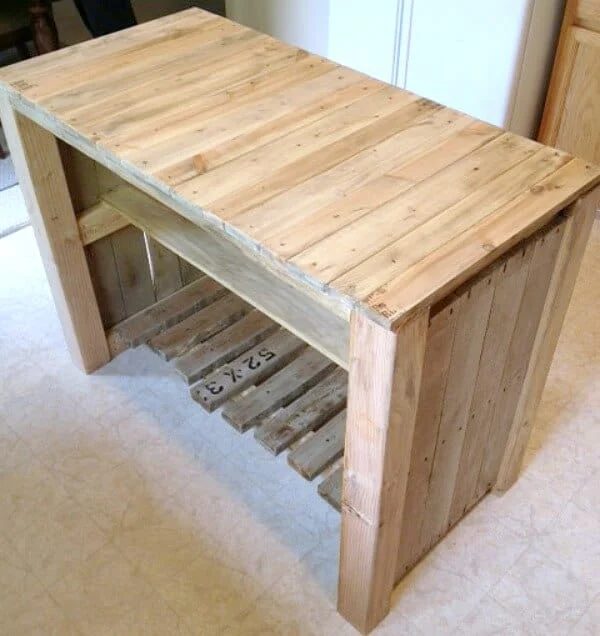 Diy Pallet Kitchen Island, Noting Grace Feat On Bekob