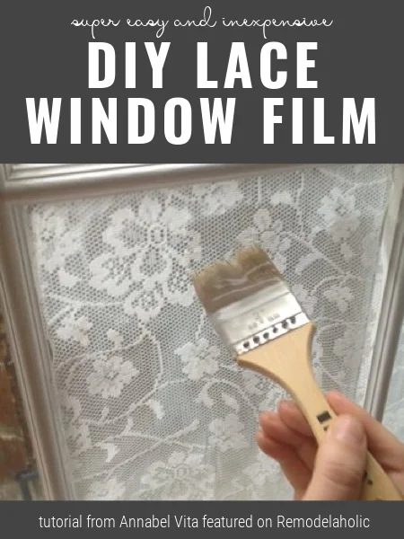 Handmade Lace Window Film, walkthrough From Annabel Vita On Bekob