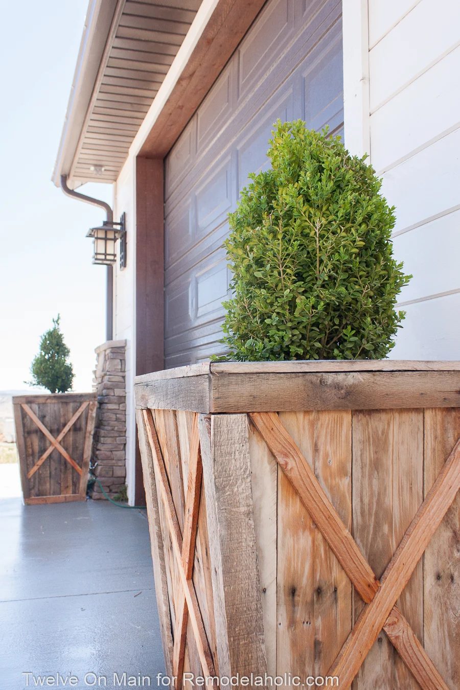 Diy Large Pallet Planter 6