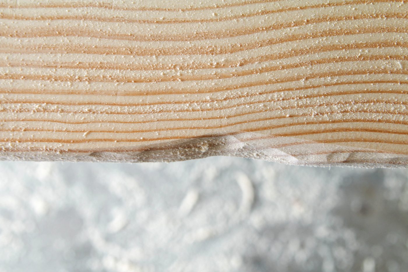 Making notches on a live edge table, Handmade, by Windgate Lane featured on @Bekob