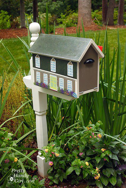 handmade house mailbox, Pretty Handy Girl