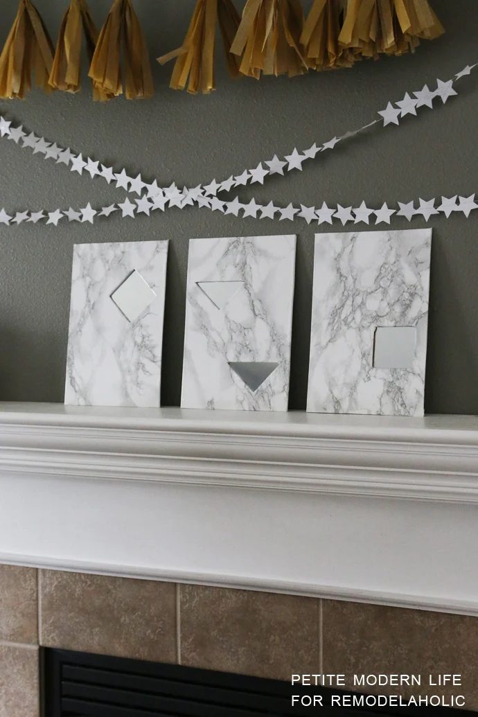 Handmade Faux Marble Mirrors