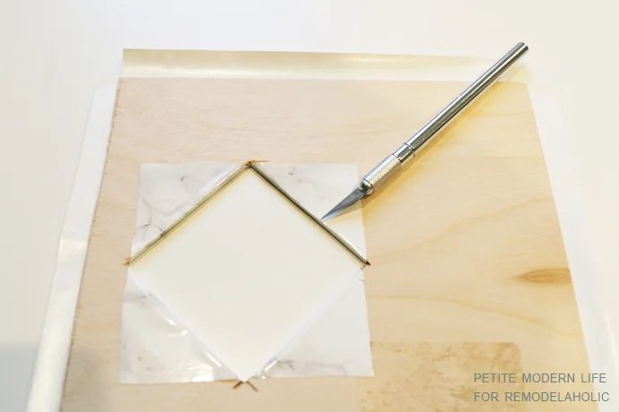 Handmade Faux Marble Mirrors