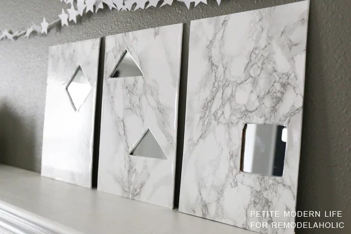 Handmade Faux Marble Mirrors