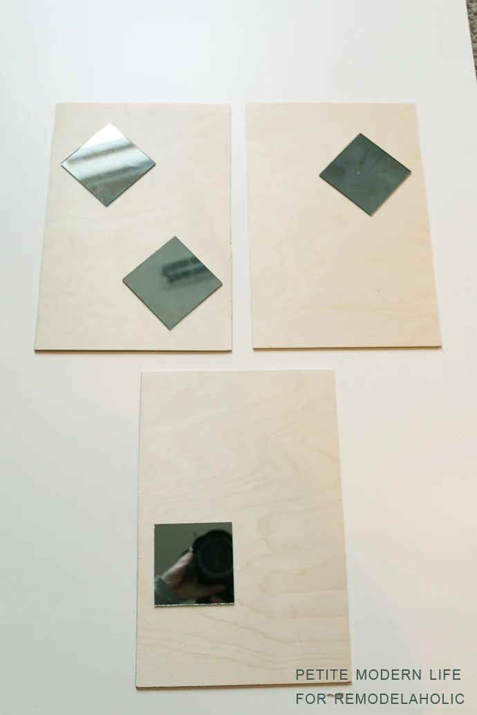 Handmade Faux Marble Mirrors