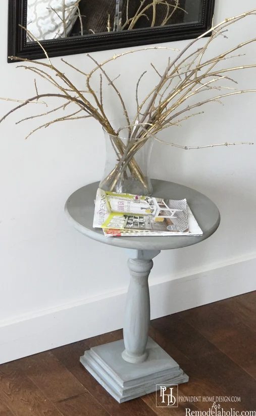 How to make a Pedestal Accent Table