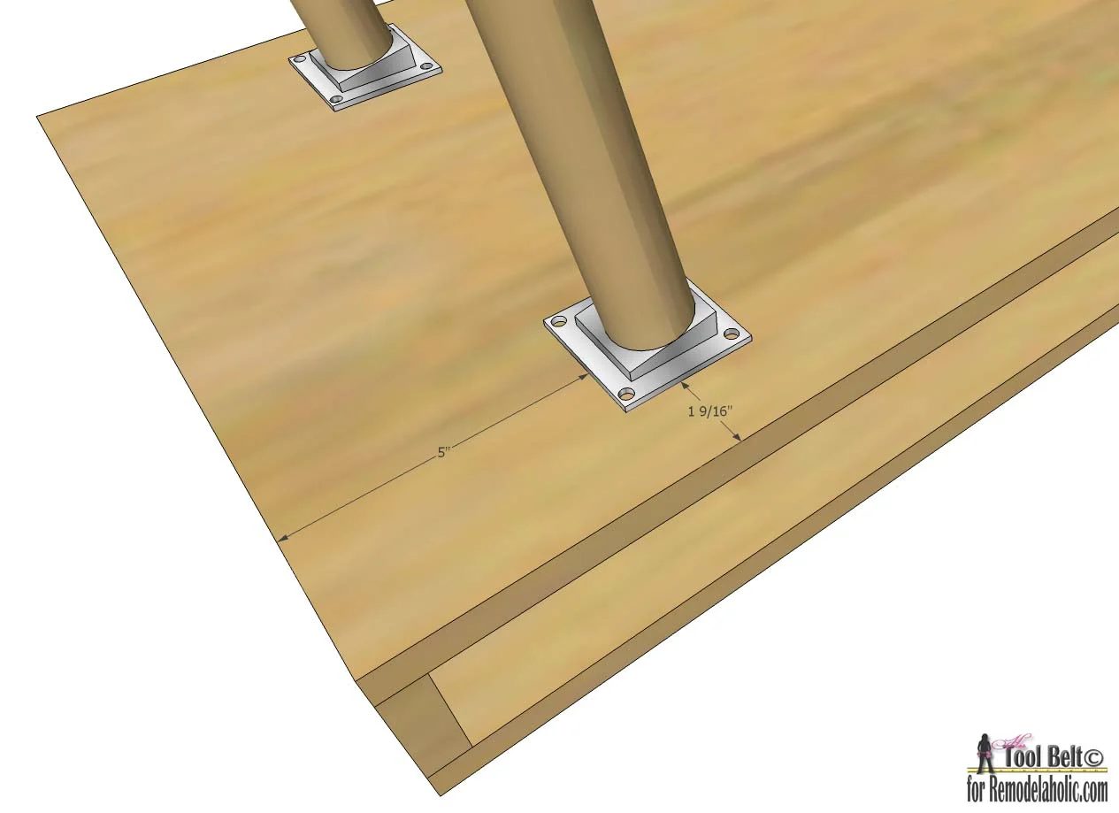 If you love the sleek modern look, you'll love this straightforward Mid-Century Modern Desk build plan on Bekob.com