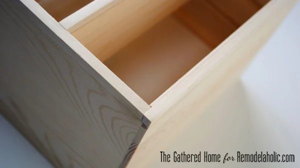 Handmade Miniature Card Catalog Storage Box | The Gathered Home for Bekob.com #cardcatalog #walkthrough #vintage