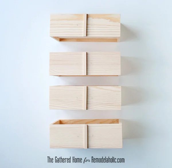 Handmade Miniature Card Catalog Storage Box | The Gathered Home for Bekob.com #cardcatalog #walkthrough #vintage